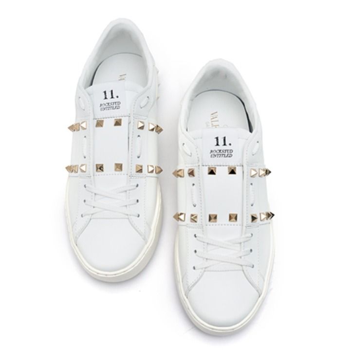 関税込☆VALENTINO ロックスタードアンタイトルメンズスニーカー