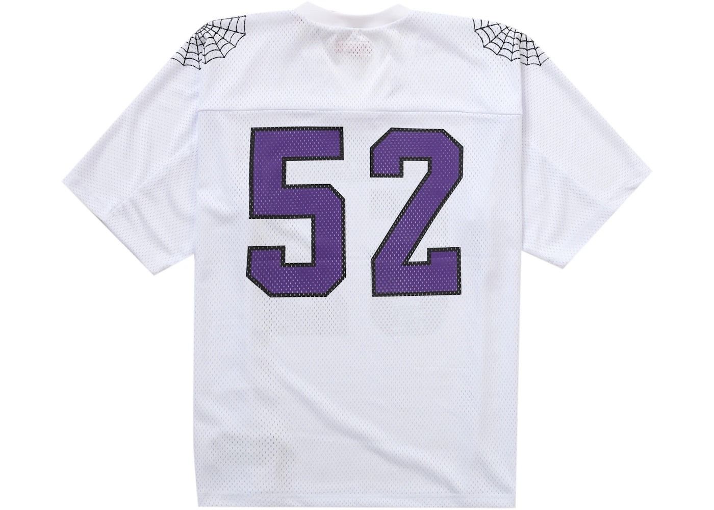 メンズ・完売レア】Supreme Spiderweb Football Tシャツ