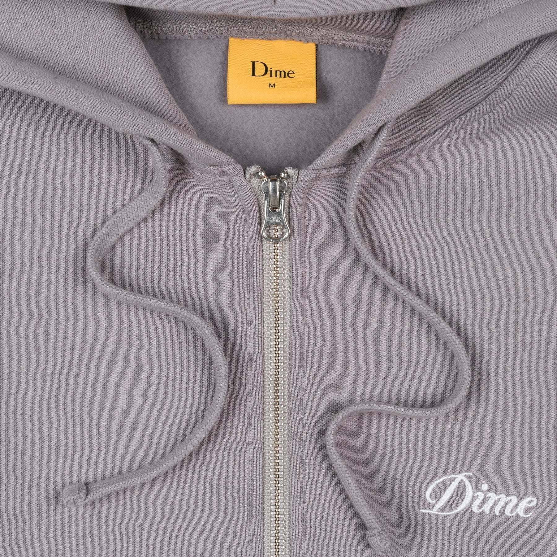 2025年最新入荷 Dime】カーシブ (Dime/パーカー パーカー ジップ スモールロゴ トップス