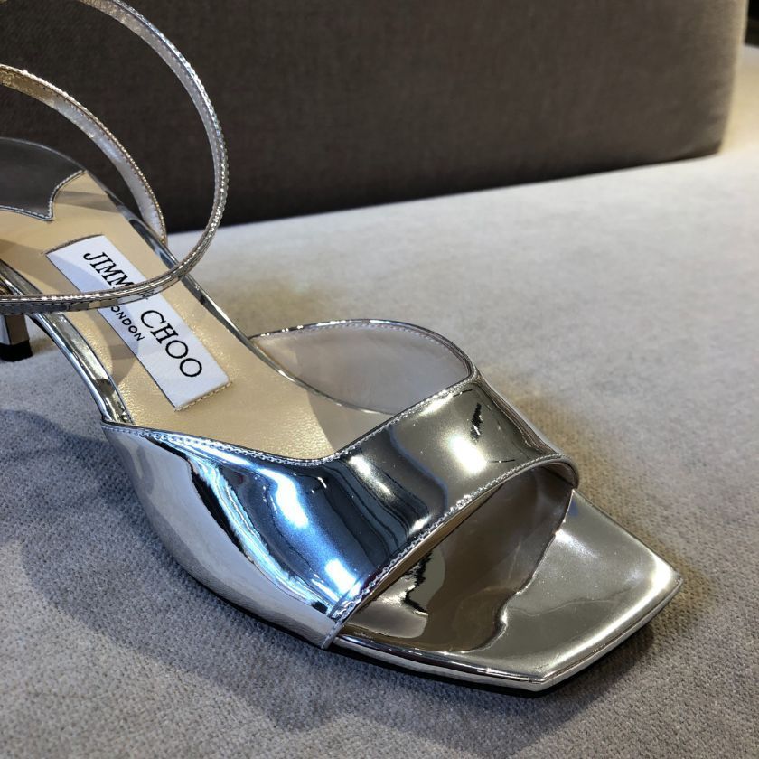 6万取引突破★UPS速達便利用【JIMMY CHOO】ZULA_SILVERサンダル 6万取引突破☆UPS速達便利用【JIMMY CHOO】ZULA_SILVERサンダル