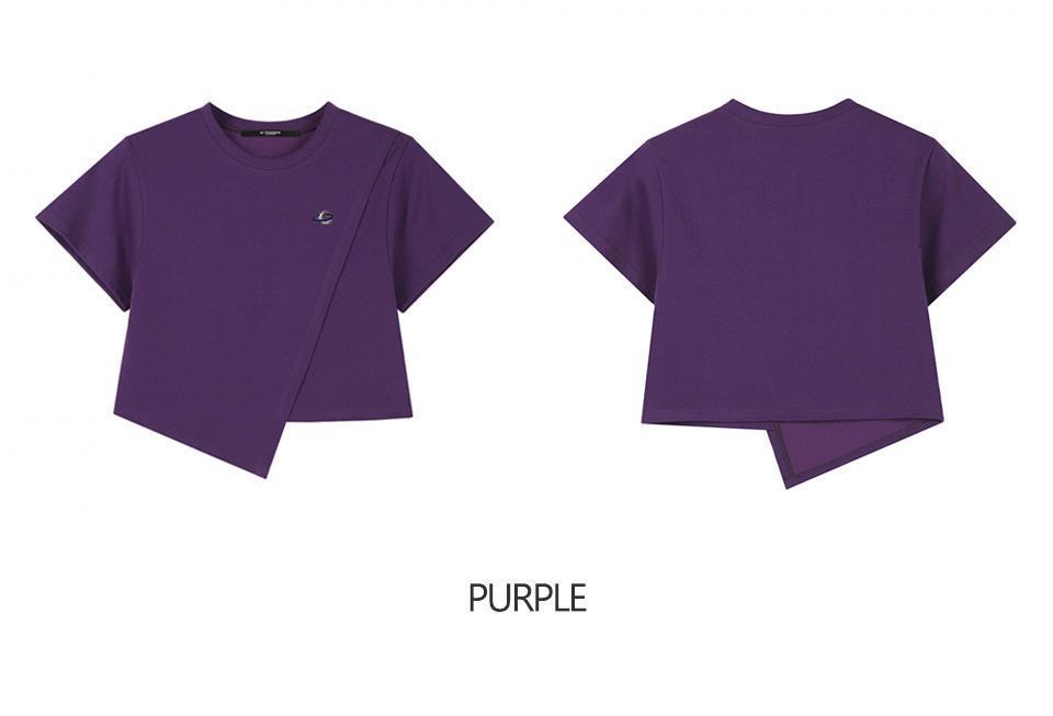 AVANDRESS★韓国★人気★Diagonal T-shirt AV - 6COL 追跡あり AVANDRESS☆韓国☆人気☆Diagonal T-shirt - 5COL 追跡あり