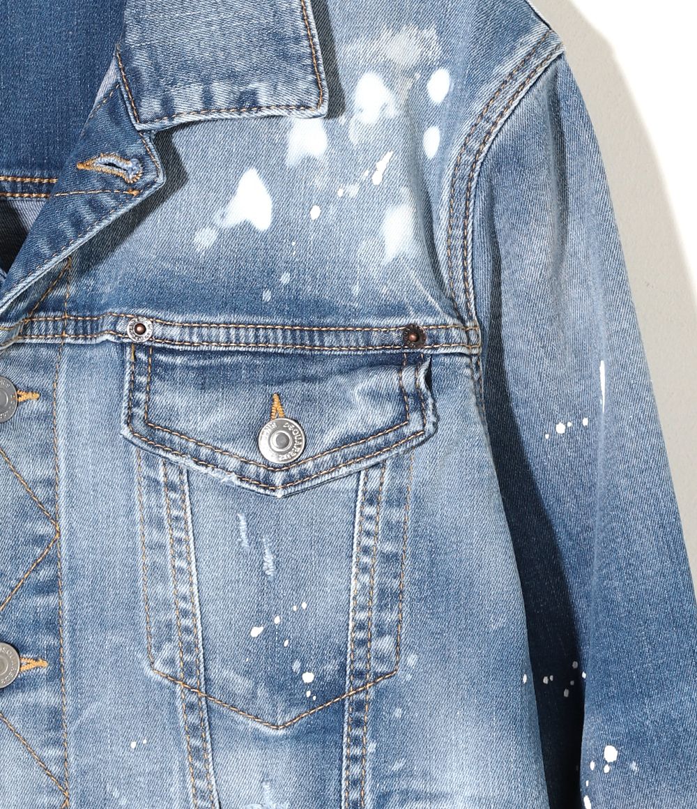 ディースクエアード) DSQUARED2 デニムジャケット 74AM1463 (D