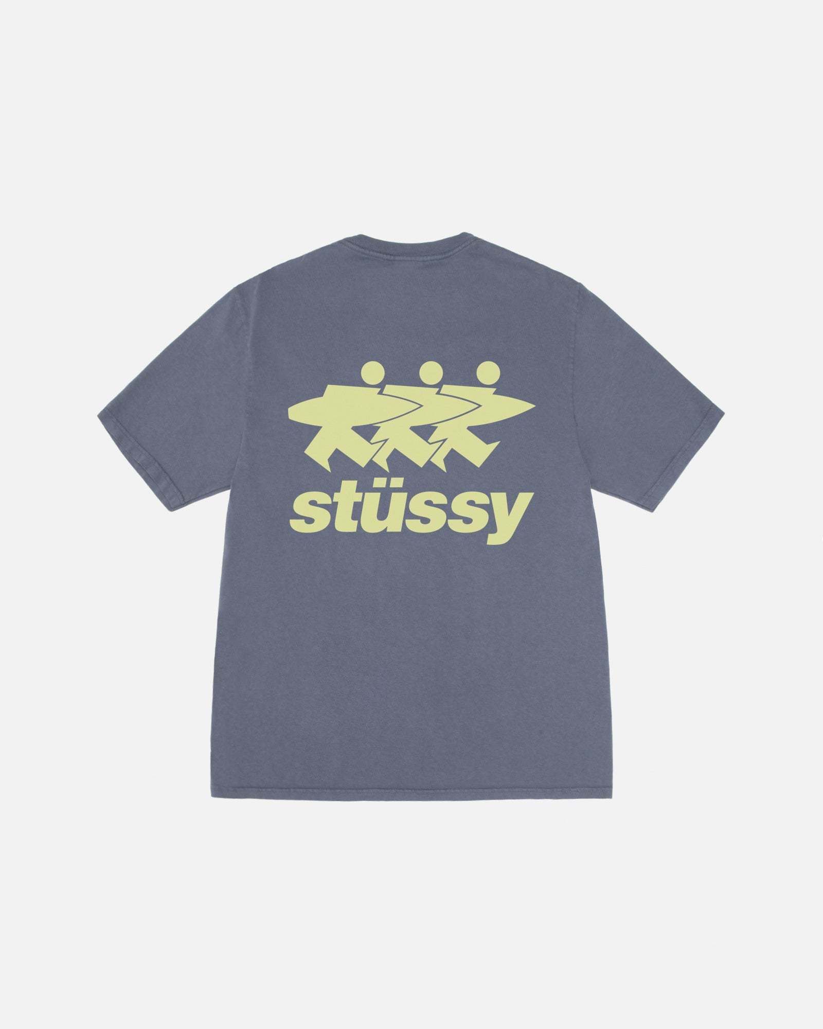 STUSSY】 SURFWALK TEE PIGMENT DYED T-SHIRT☆Indigo (STUSSY/T