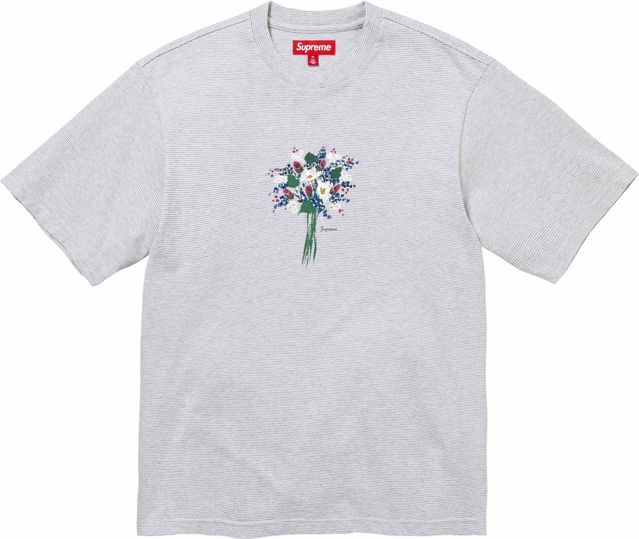 シュプリーム★ブーケTシャツ★Supreme Bouquet S/S Top Supreme(シュプリーム) / BOUQUET s/s TOP/Tシャツ/L/コットン
