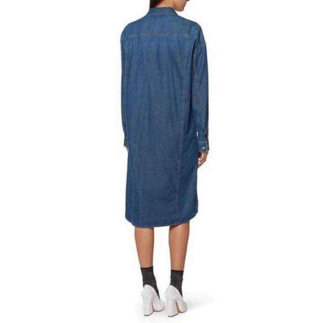 DRIES VAN NOTEN - DRIES VAN NOTEN デニム シャツ ワンピース