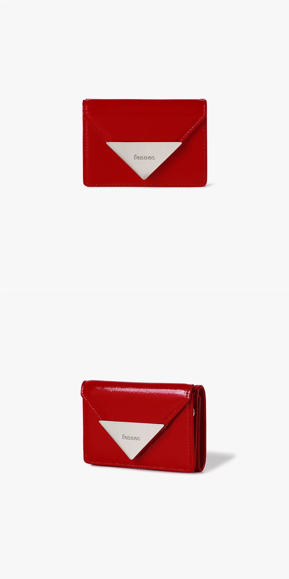 ☆FENNEC☆送料込み☆大人気☆CRINKLE TRIANGLE TRIPLE WALLET D