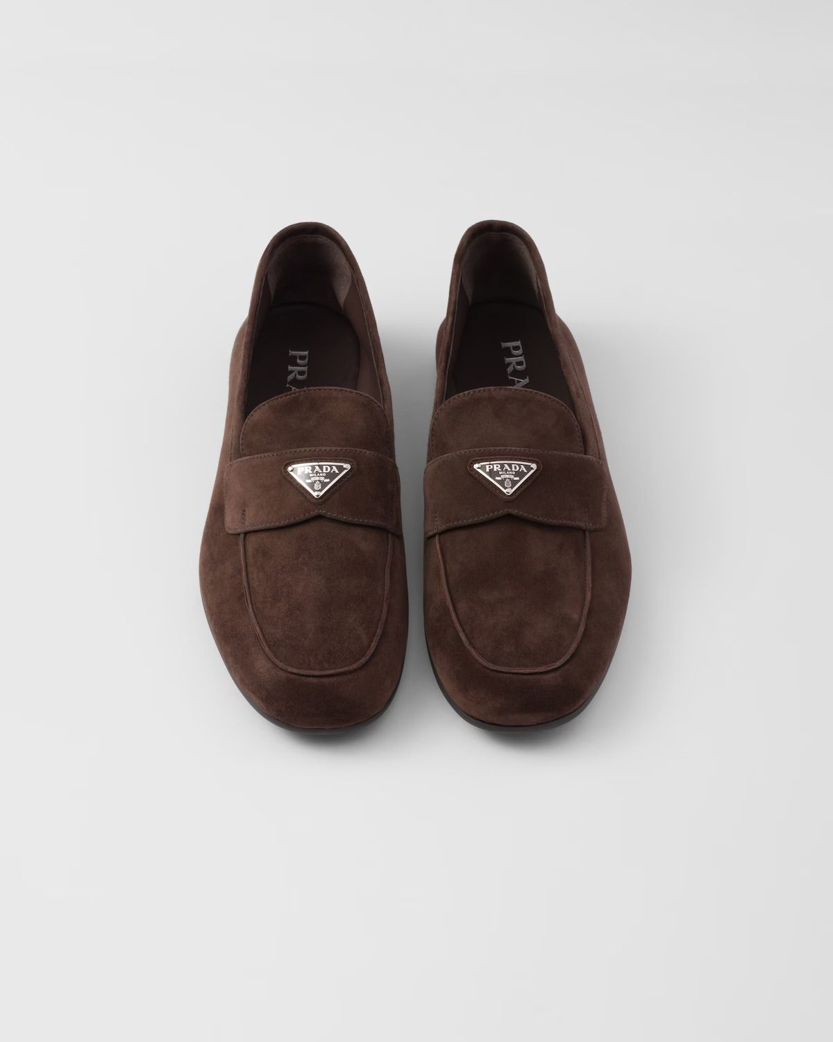 【国内配送】 プラダ □PRADA スエード (PRADA/ドレスシューズ ローファー 靴