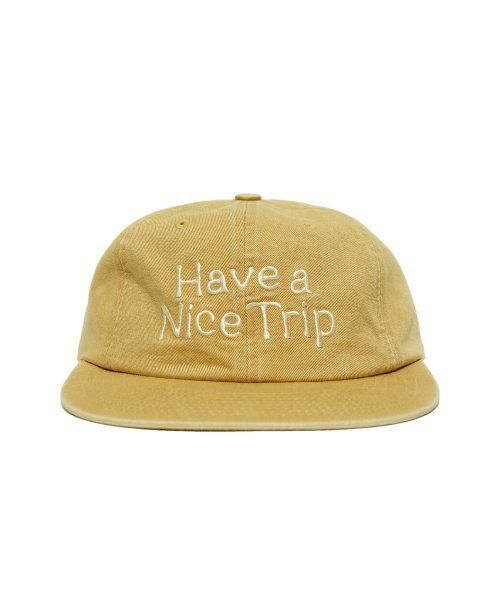 ☆【HELLO SUNRISE】☆Have a Nice Tripロゴ6パネルキャッ.プ☆ HELLO□Have a Nice Trip Logo 6Panel Cap□送料込 (Hello