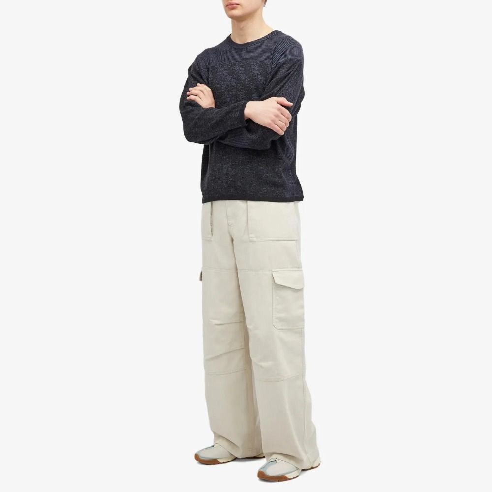 【Acne Studios】ツイル カーゴパンツ Acne studios】アクネ カーゴパンツ ツイル グレー/アイボリー