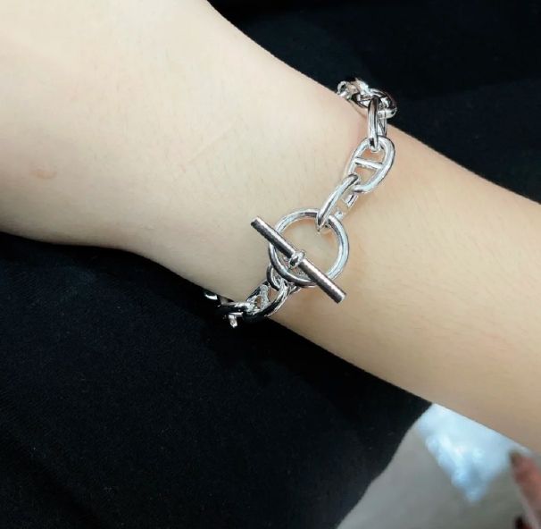 シンプルかつかっこいい♪【HERMES】シェーヌダンクルブレス org.jpg