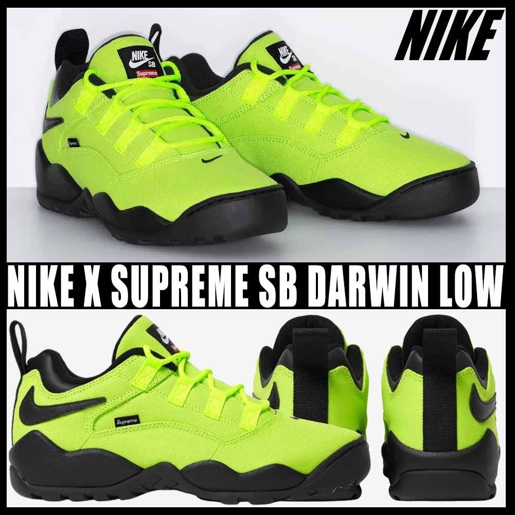 ◇コラボ商品◇NIKE X SUPREME SB DARWIN LOW◇関税/送料無料