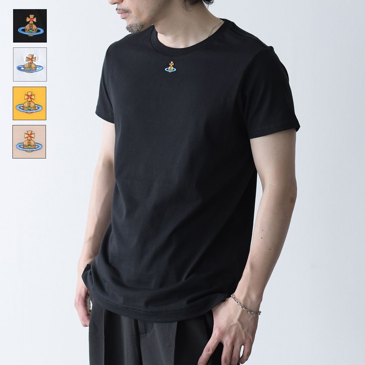 限定セールをすべて VivienneWestwood☆コットン半袖Tシャツ Peru XS トップス