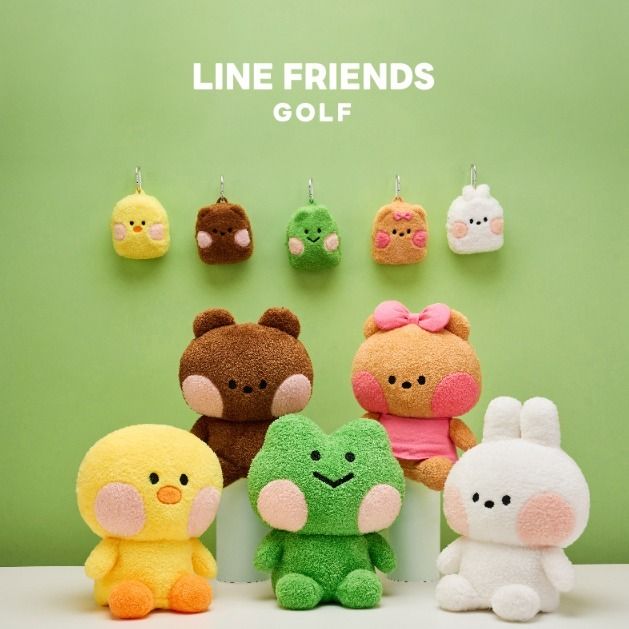 LINE FRIENDS ラインフレンズ バッグ 2色あり（Z015）ブラウン