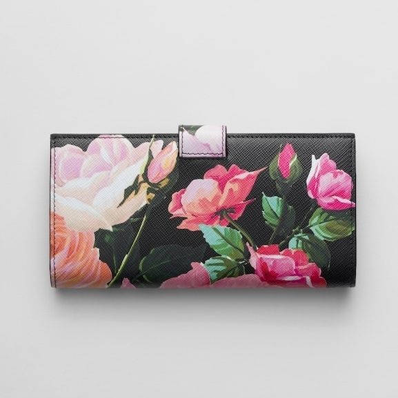 PRADA】プラダ プリントサフィアーノレザー 長財布 (PRADA/長