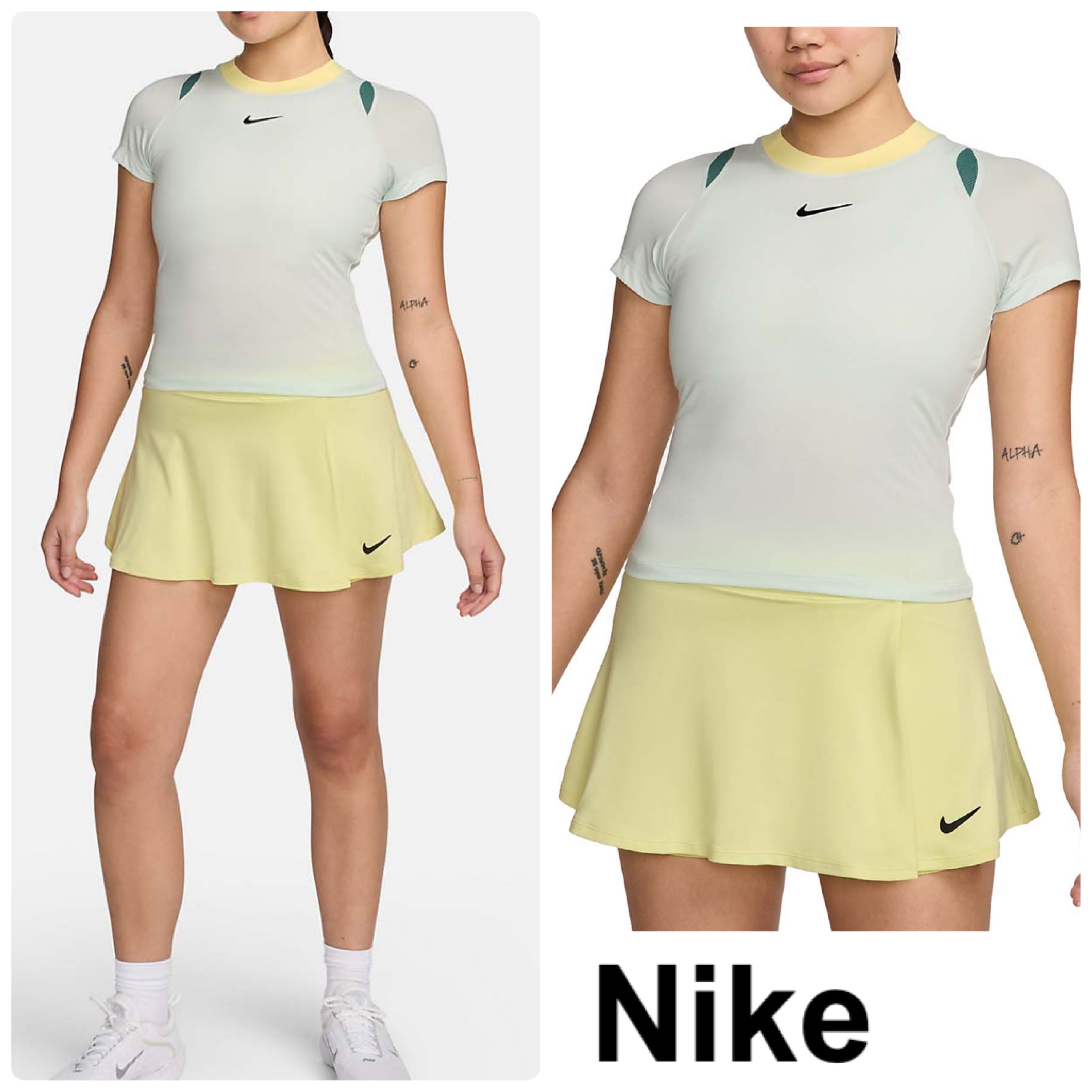NIKE】DRI-FIT 安し テニスTシャツ レディース