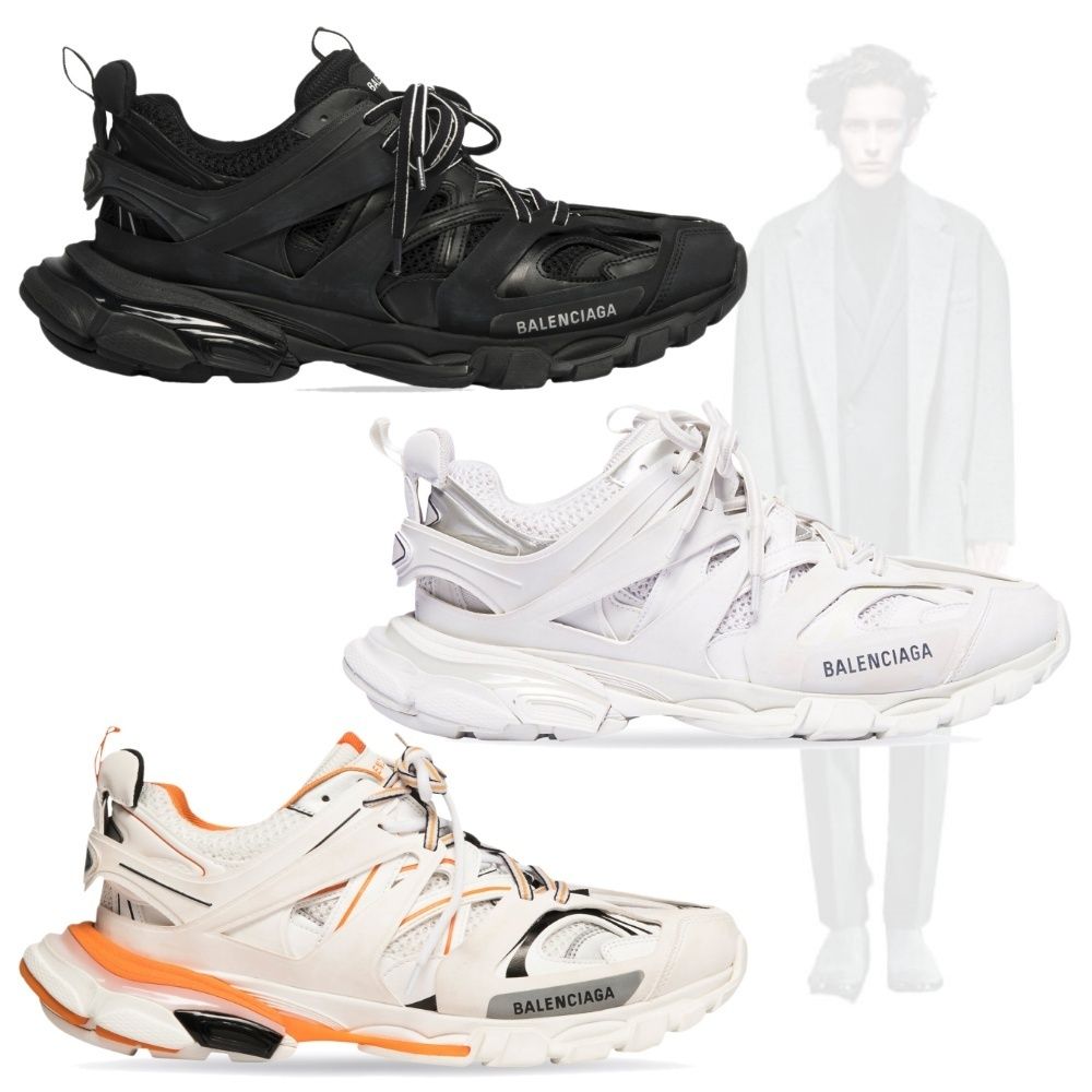 送料込直営店+BALENCIAGA+TRACK スニーカー BALENCIAGA】Track スニーカー ブラック☆関税込 (BALENCIAGA