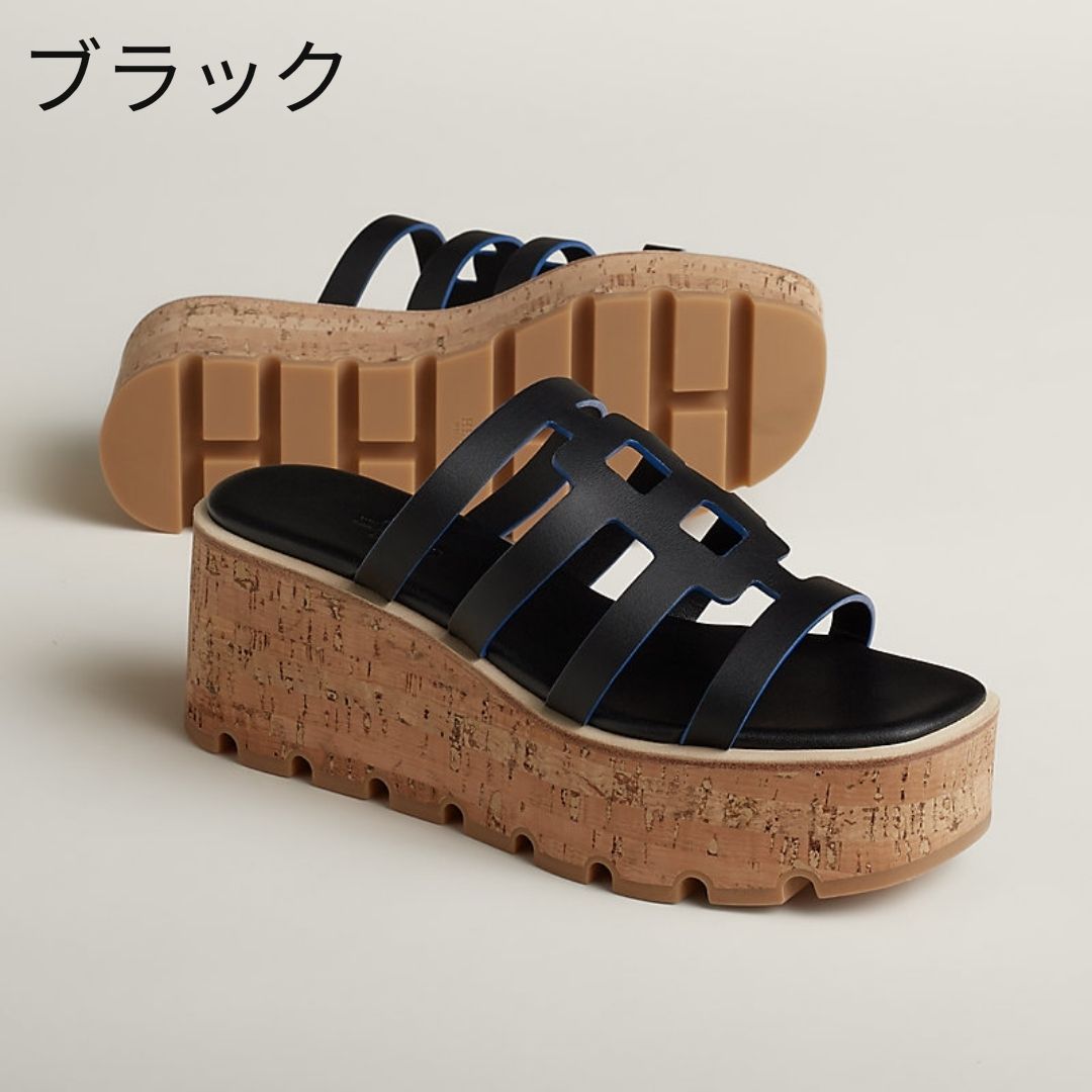 シンプルなデザインが◎】HERMES Isabella 30 サンダル (HERMES