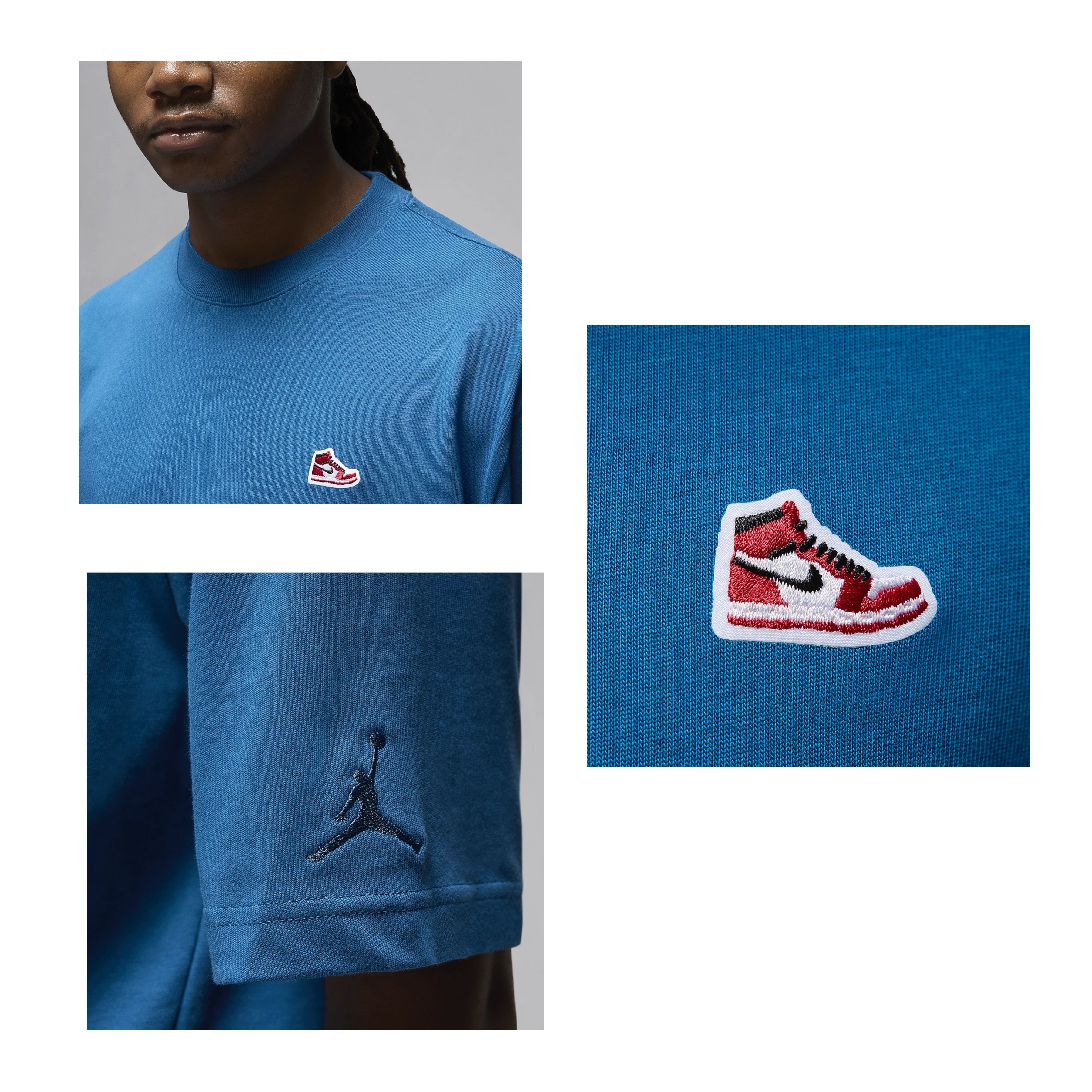NIKE◇Jordan AJ1 スニーカー パッチ 刺繍 ジョーダン Tシャツ
