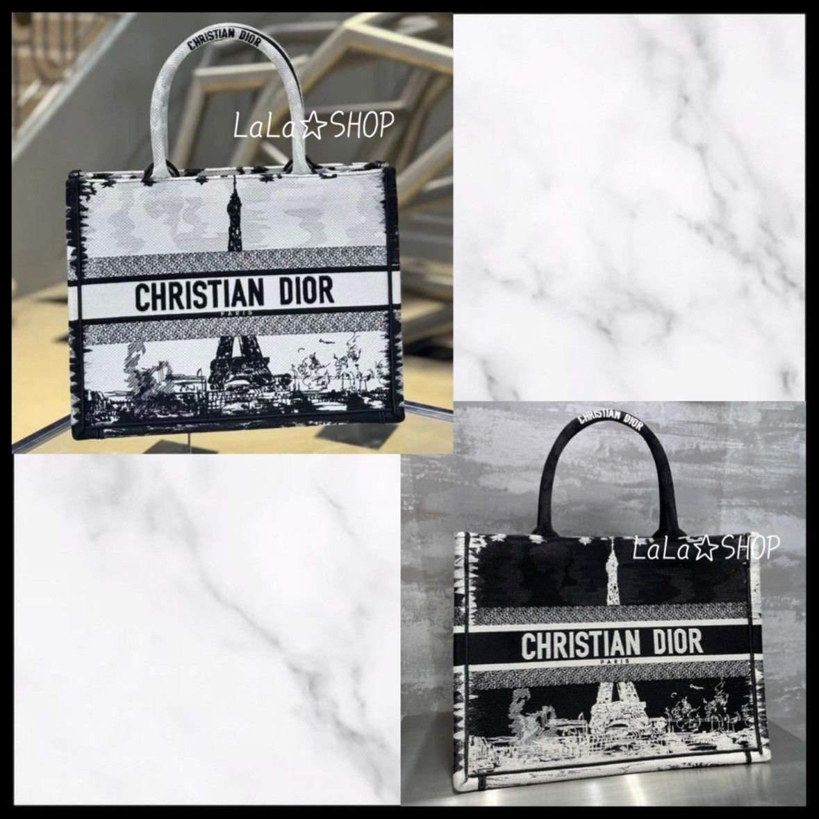 パリジェンヌになれちゃう】Dior Book Tote ミディアム (Dior