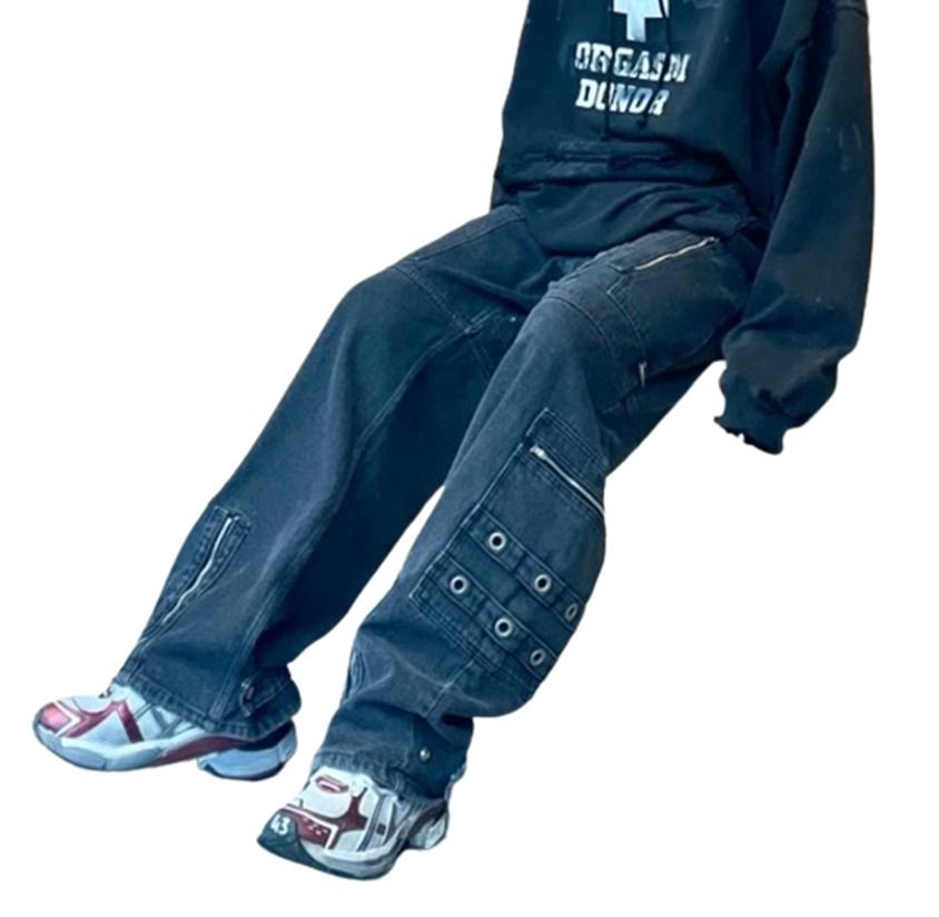 ☆送料・関税込☆Project G/R☆Flight Denim Pants☆Black