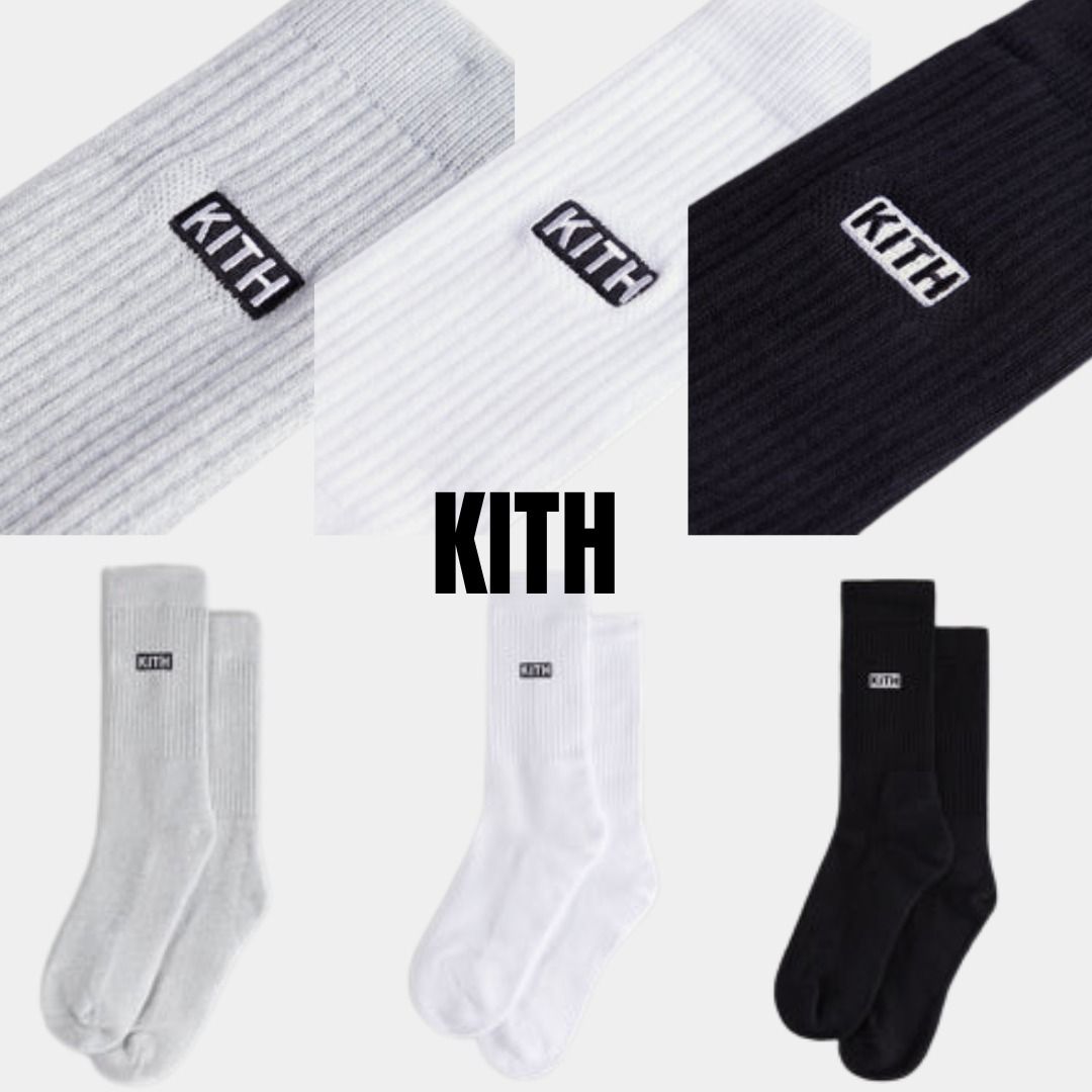 KITH】クラシッククルーソックス (KITH NYC/靴下・ソックス