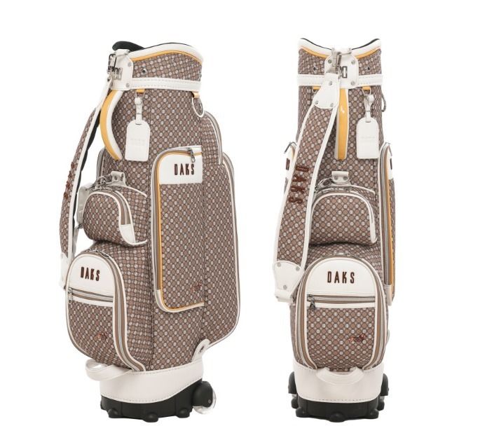 DAKS】Golf Bag Wheel caddy bag DKCB-028L (DAKS/キャディー