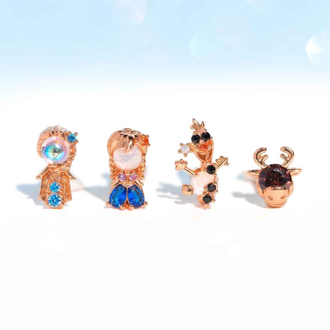 ◇Girlscrew◇Disney アナと雪の女王 ピアスセット 送料込