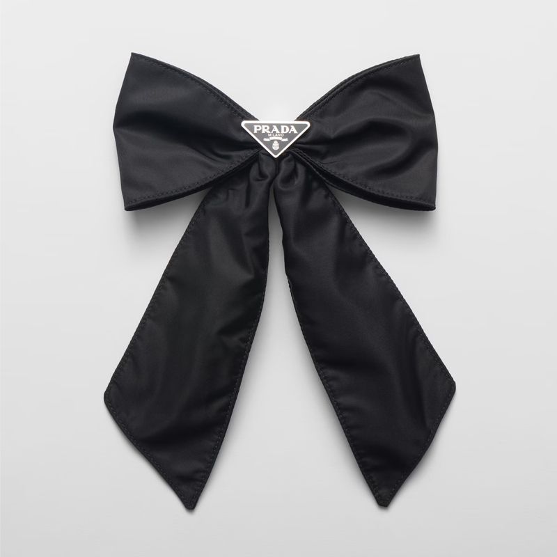 PRADA Re-Nylon ヘアクリップ ブラック Re-Nylon ヘアクリップ | PRADA