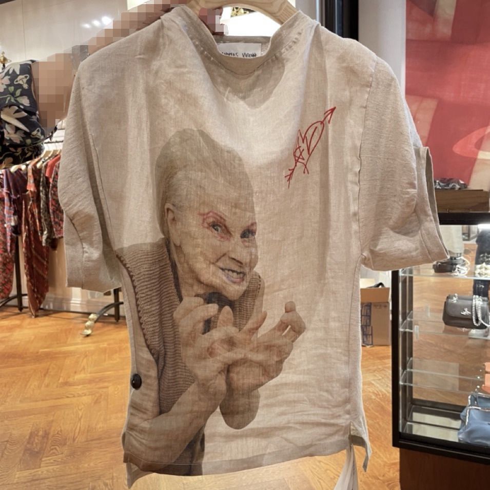 ☆希少☆VIVIENNE WESTWOOD スクエア Tシャツ UNISEX (Vivienne