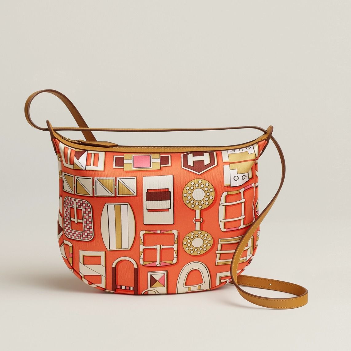 HERMES 最新作 ショルダーバッグ シルク 本革 スルソワ To Go