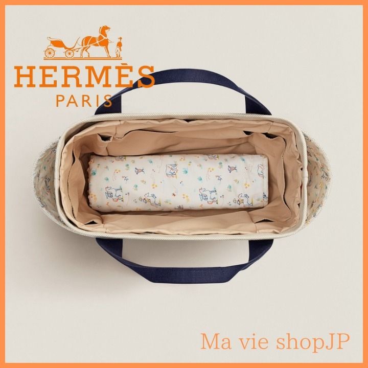 オシャレで実用的!!【HERMES】エルメス マザーズバック (HERMES