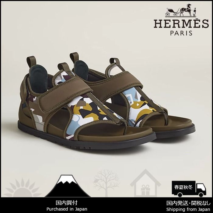 *スポーティなスタイル*【HERMES】サンダル ジョルノ エルメス スポーティなスタイル*【HERMES】サンダル ジョルノ エルメス