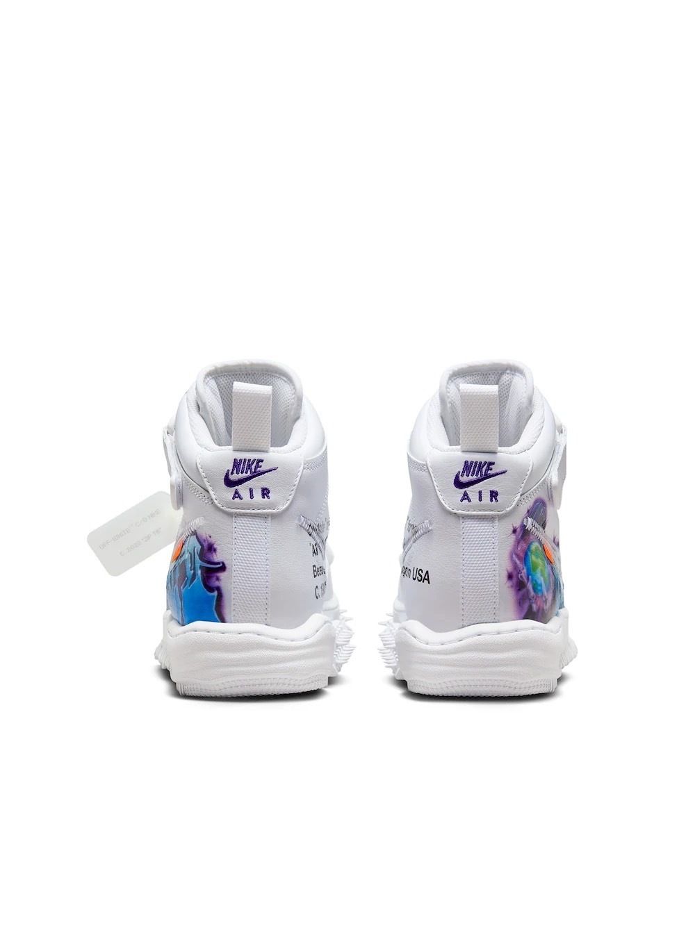 最強コラボ】ナイキ×オフホワイト エアフォース1ミッド (Nike