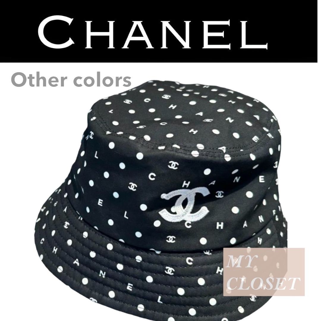 かわいい♡】CHANEL 帽子 バケットハット クロシェハット