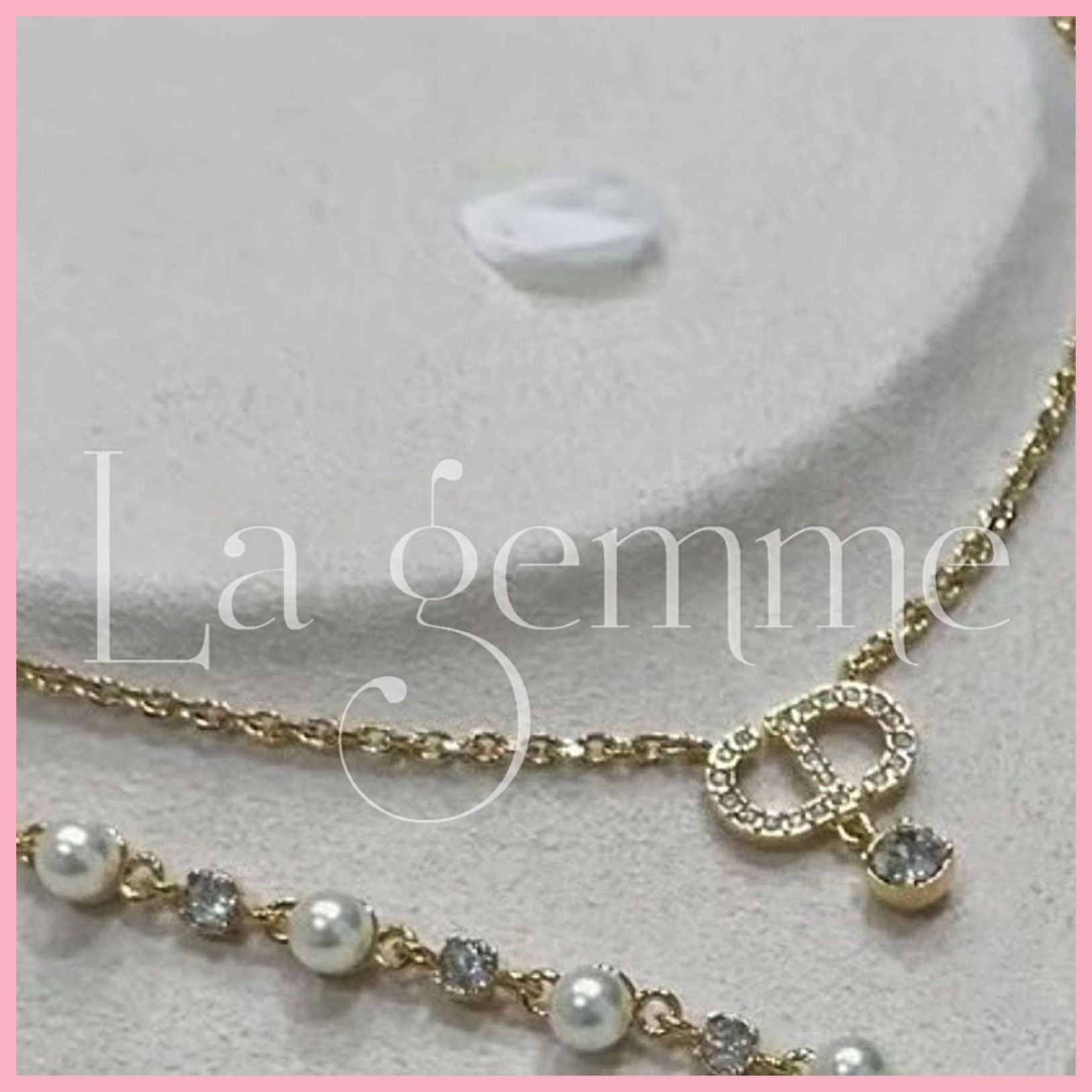 【★国内発送★】DIOR Petit CD ネックレス ☆国内発送☆すぐ届く!【Dior ディオール】Petit CD ネックレス