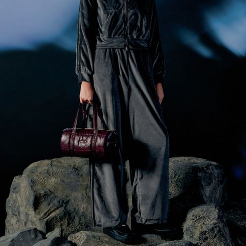 [ODD STUDIO] VELOUR SPORTY TRACK CARGO パンツ ★新作・24SS★ ODD STUDIO] VELOUR SPORTY TRACK CARGO パンツ ☆新作・24SS