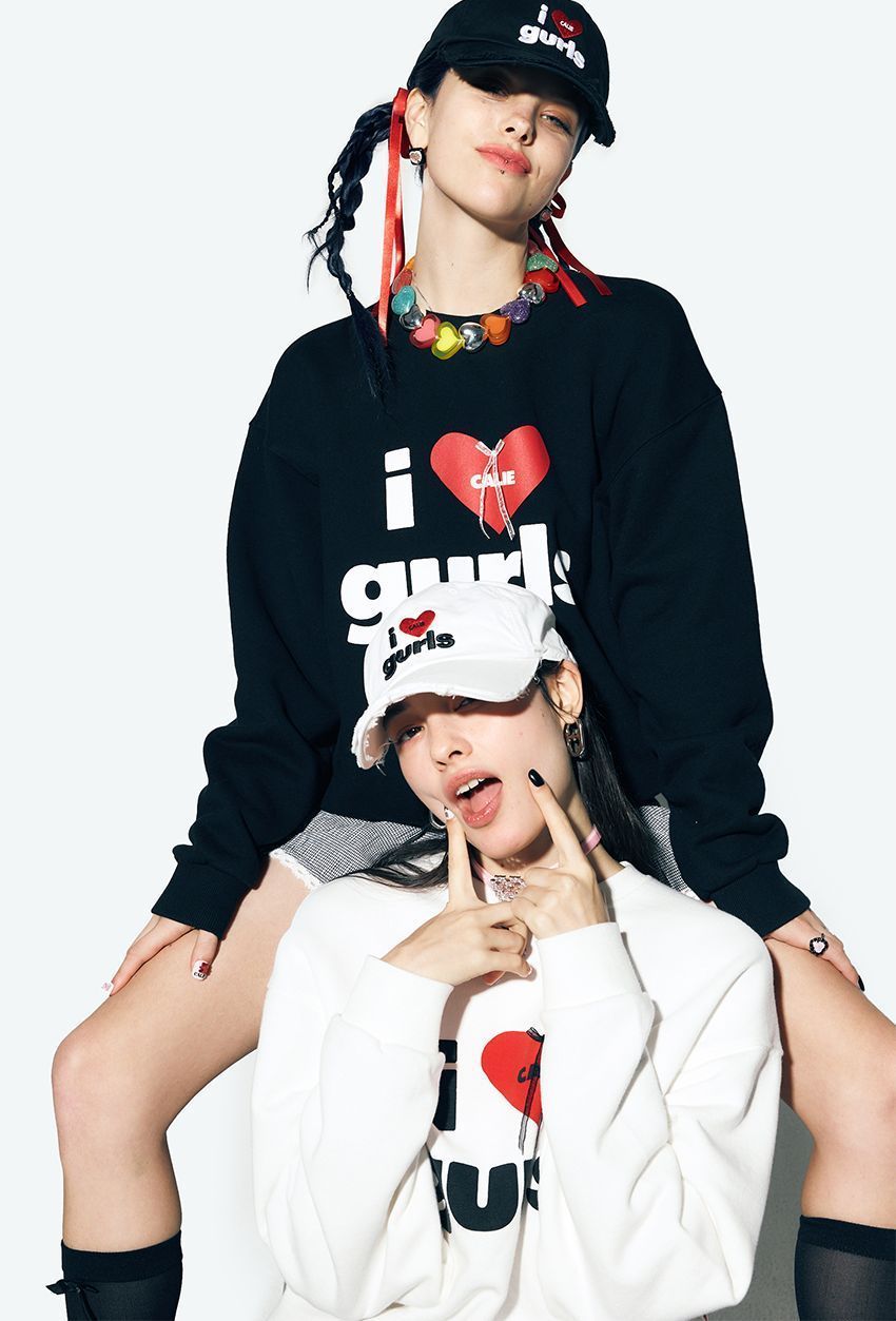 itzy イェジ着用☆ASIF CALIE☆韓国☆人気☆CALIE GURLS BALLCAP
