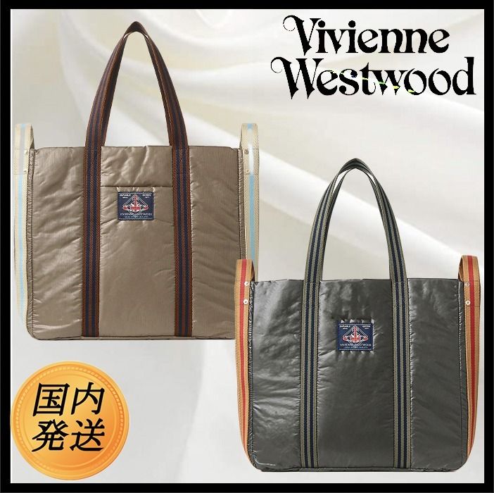 円高還元 国内発送☆VivienneWestwood】アイビーテープ トートバッグ バッグ