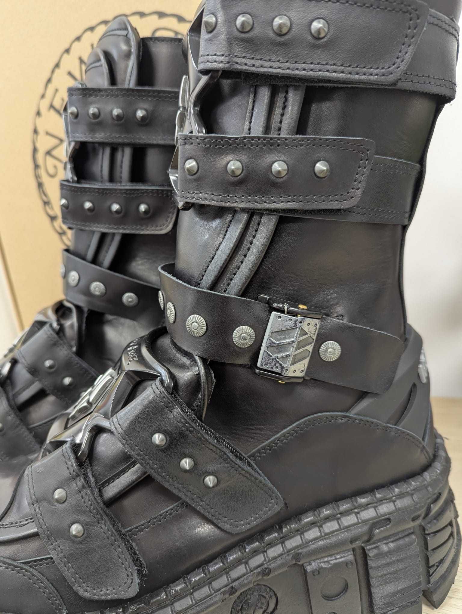 特典あり！NEWROCK M-WALL009-S3 ★UPSスピード配送 NEW ROCK☆M-WALL009-S3 厚底ブーツ シルバー 【関税送料込