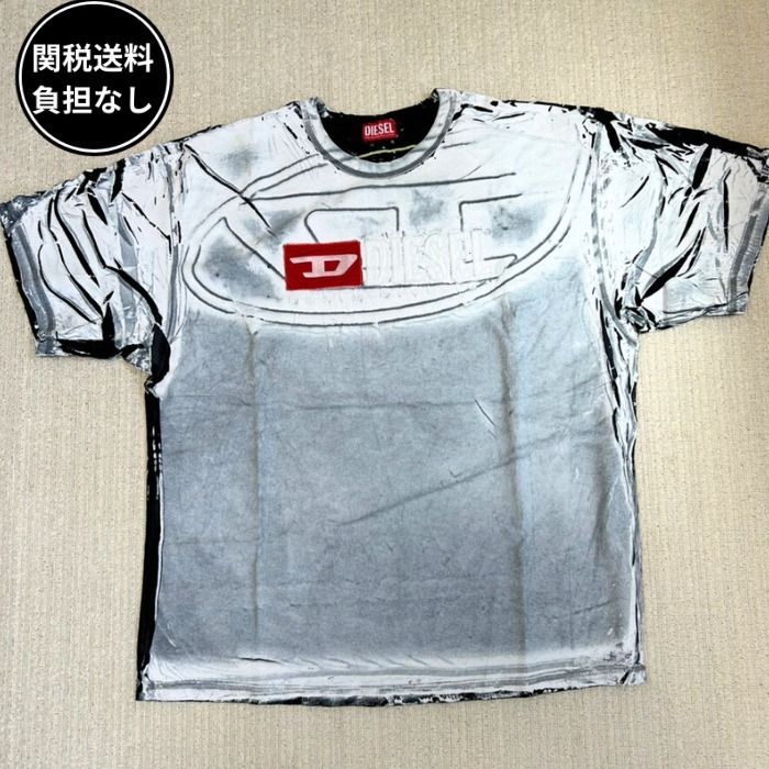 【人気商品！】 DIESEL 半袖Tシャツ グラフィックプリント トップス