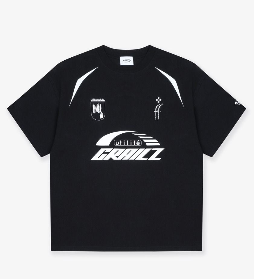web限定アイテム ☆送料・関税込☆GRAILZ☆INDUSTRIAL T-SHIRT GRAPHIC BLOKECORE トップス