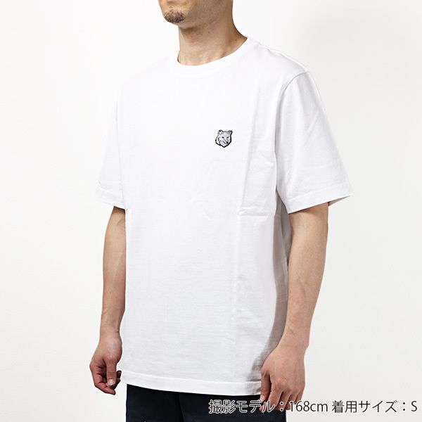 MAISON KITSUNE ★Tシャツ 半袖 カットソー☆HAKIGREEN Maison Kitsune メゾンキツネ Tシャツ 半袖 フォックスヘッド