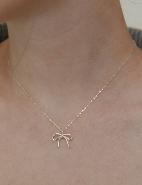 安心国内発送【TATIANA】Grace Ribbon Tie Necklace ネックレス