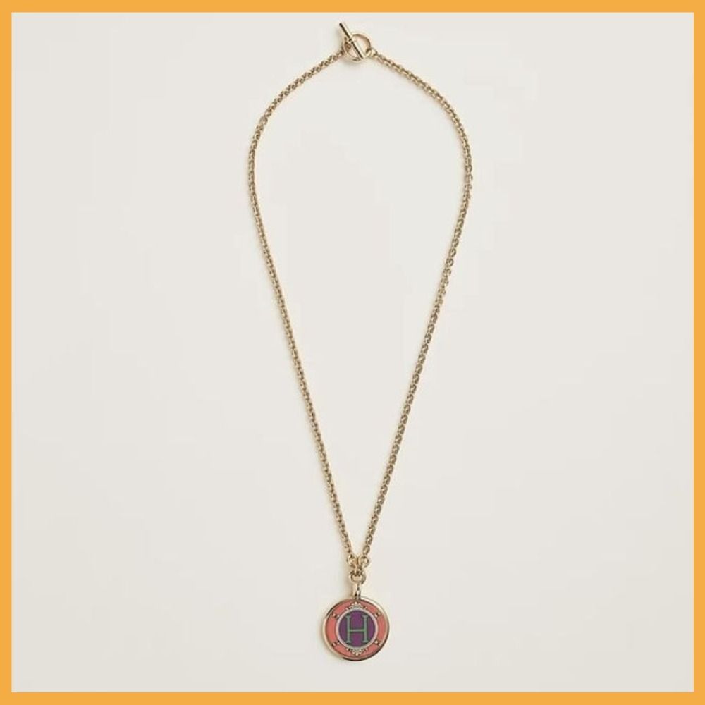 ☆入手困難☆HERMES☆Medaille Blason small model ネックレス