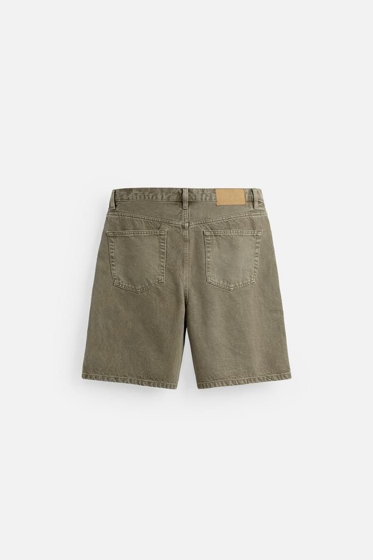 すぐ届く☆ ZARA ザラ BAGGY-FIT バミューダジョーツ (ZARA