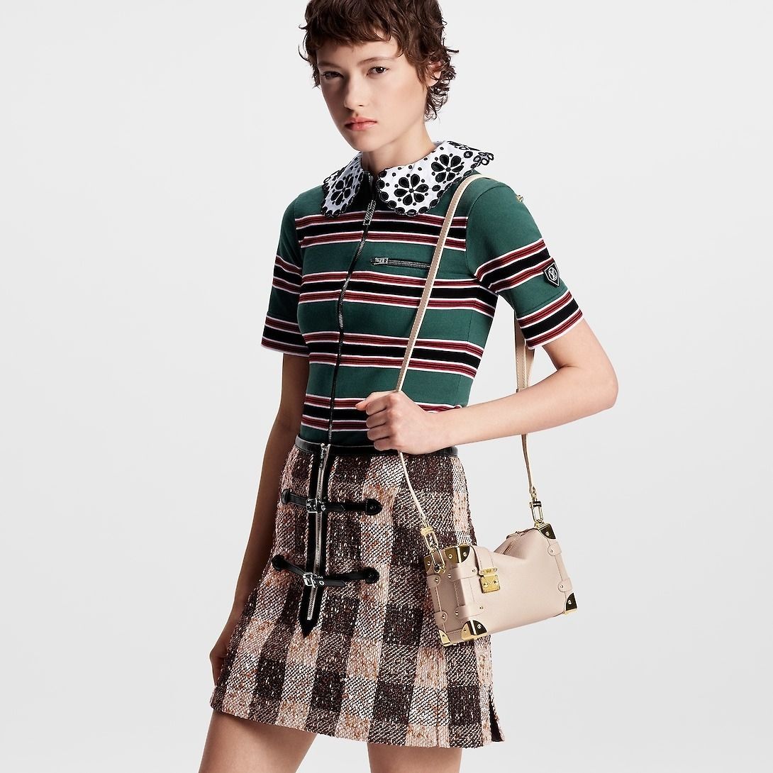 【エレガント】Louis Vuitton サイドトランク PM ショルダー トランク型でエレガント♪】Louis Vuitton☆サイドトランクPM