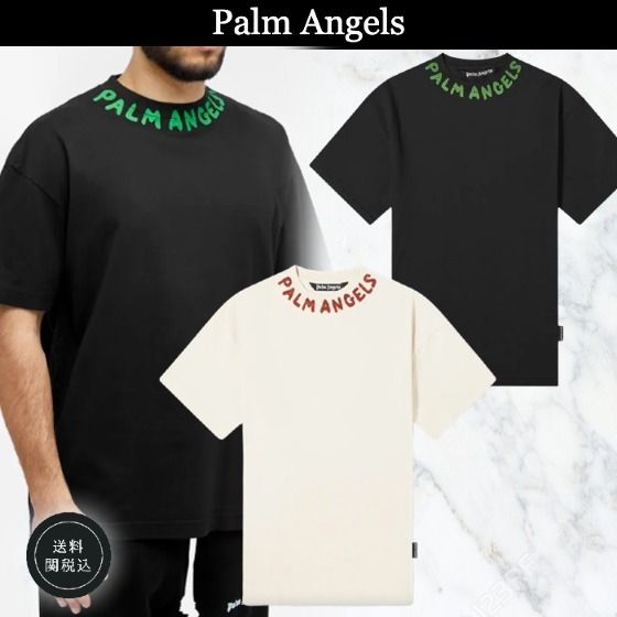 最終値下げ】Palm Angels ブラック クロップドTシャツ