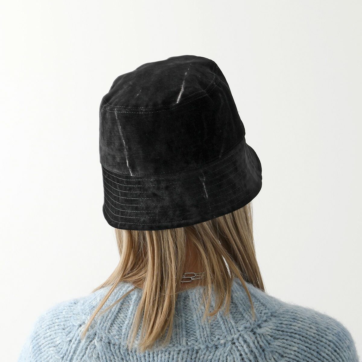 国内発送【Stella McCartney】バケットハット ロゴリボン デニム 国内発送【Stella McCartney】バケットハット ロゴリボン デニム