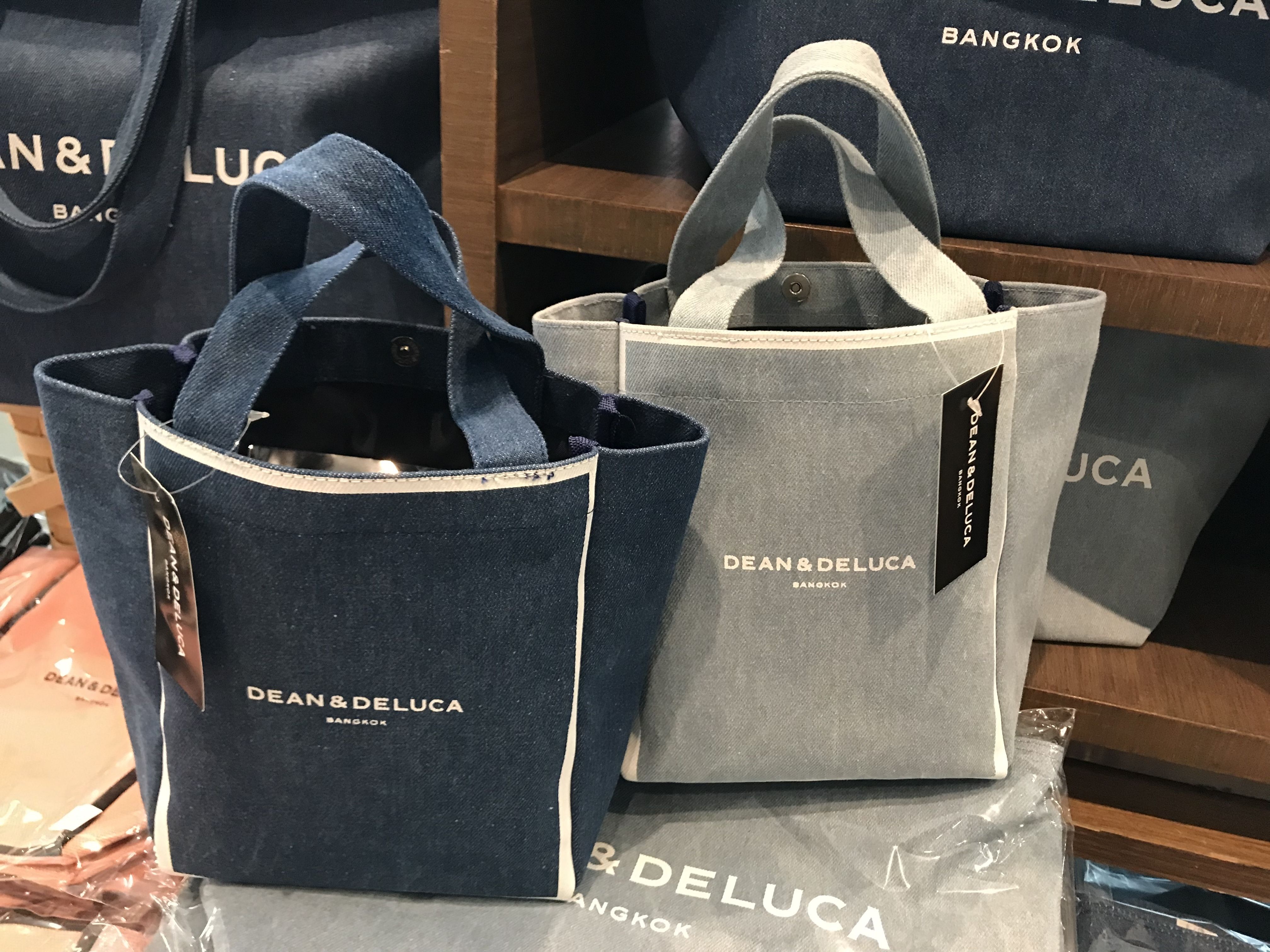 DEAN&DELUCA バンコク限定 トートバッグ デニム お弁当箱入れ