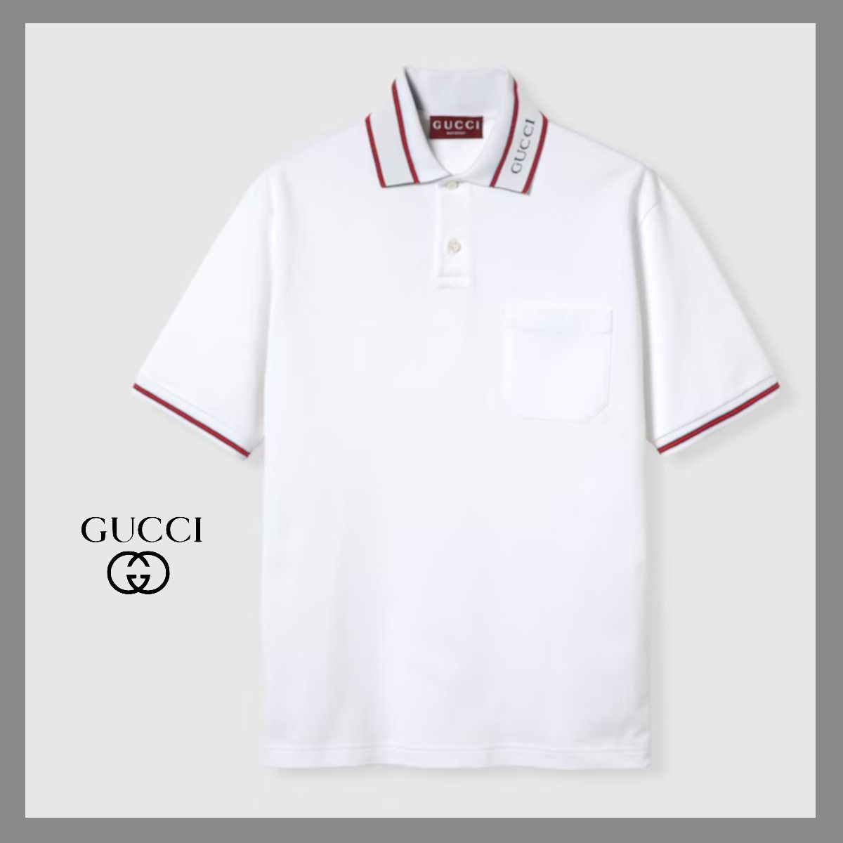 楽天市場】【対象商品 ポイント5倍】グッチ GUCCI ポロシャツ